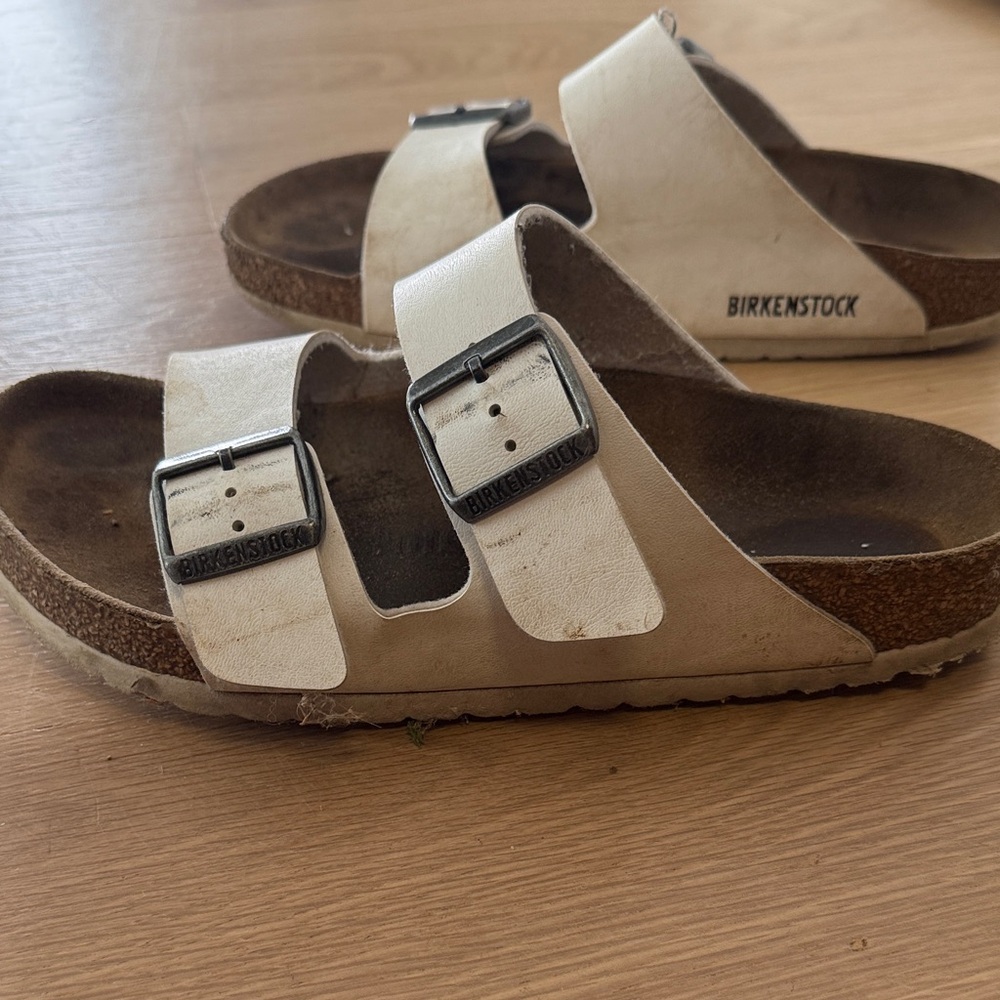 Birkenstock Kids Cream Sandals